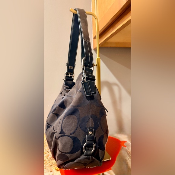 COACH Satchel Black circa 2014 ** Pristine condition** - Picture 3 of 7